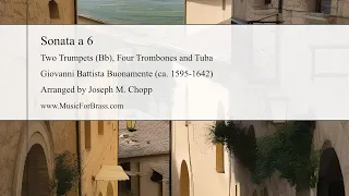 Buonamente Sonata for Brass Septet