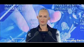 Sophia - World's first robot with human citizenship.