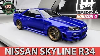 Forza Horizon 4 : Nissan Skyline GT-R R34