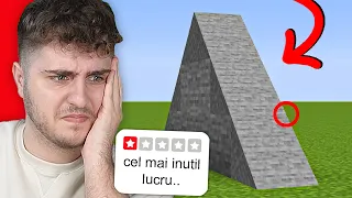 Testez Lucruri *INUTILE* pe Minecraft...