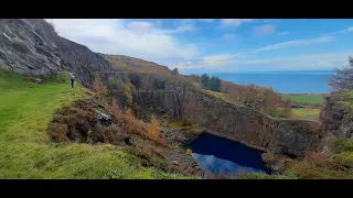 Exploring an Abandoned Slate Mine - NORTH WALES U.K.