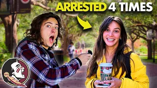 Asking College Students Their CRAZIEST Confessions | FSU