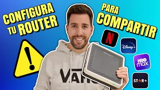 CONFIGURA tu ROUTER para COMPARTIR CUENTA de Netflix, Disney+ y MÁS | WireGuard VPN