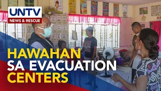 Pagkakaroon ng iba't ibang sakit sa mga evacuation center, binabantayan ng DOH-5