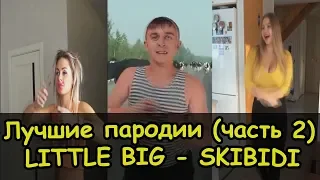 Лучшие пародии LITTLE BIG - SKIBIDI / Часть 2 / #skibidichallenge