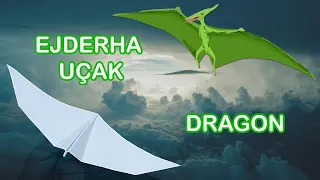 MAKING A PAPER DRAGON PLANE - ( Super Flying ! )