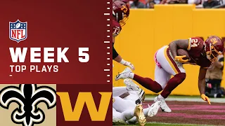 Washington's Top Plays from Week 5 vs. Saints | Washington Football Team