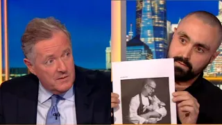 ‘When’s the last time you laughed?’: Piers Morgan clashes with vegan