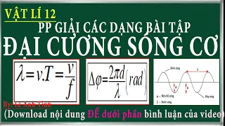 Các dạng toán về đại cương sóng cơ