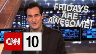 Carl Azuz Says "Fridays Are Awesome"....A Lot