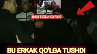 ZAPAL VIDEO 🙉BUNI TEZDA KO'RING BU ERKAK QO'LGA TUSHDI XAMMA KO'RSIN🙊 KECHASI