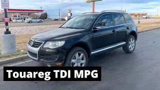 VW Touareg TDI 100 Mile MPG Test