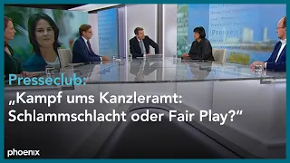 Presseclub: "Kampf ums Kanzleramt: Schlammschlacht oder Fair Play?"