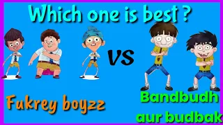 Fukrey boys characters vs banbudh aur budbak, Video