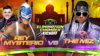 Rey Mysterio vs The Miz - WWE Elimination Chamber 2022 Kick Off: Español Latino