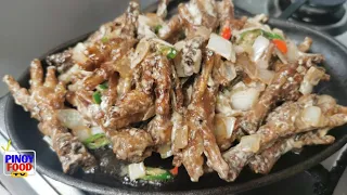 CHICKEN FEET SISIG NA TRY MO NA BA? | HOW TO COOK CHICKEN FEET SISIG