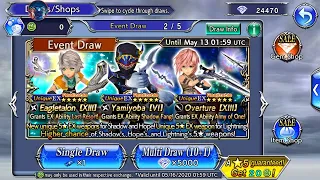 DFFOO Gl Summons for Hope, Yuffie, and Shadow Ex!!!