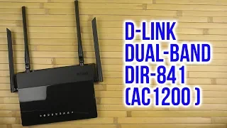 Распаковка D-Link AC1200 Dual-Band DIR-841