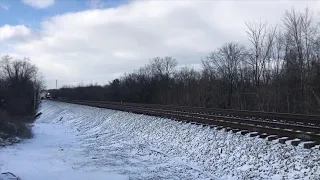 NS 4000 DC to AC Sonic Bonnet AC44C6M Leads Eastbound Intermodal 26W at Lake Street