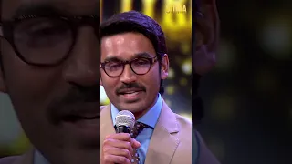 Dhanush felt surprised to receive the Best Lyricist Award and an emotional performance of Amma Song