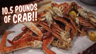 $350 Crab Legs Royal Feast Seafood Challenge in Seattle!!