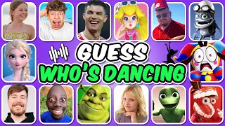 Guess The Meme & Who Is Dancing?🎤🎵🔥Lay Lay,King Ferran,Salish Matter,Elsa,Princess Peach,Tenge,Pomni