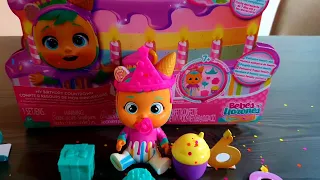 ASMR TOYS | 8 Minutes Satisfying with Unboxing Cry Babies Magic Birthday | Bebes llorones (no music)