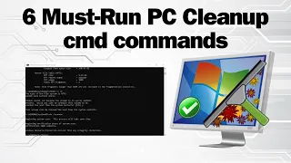 6 Must-Run CMD Commands For PC Cleanup