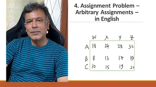 4 #AssignmentProblem - Arbitrary Assignments
