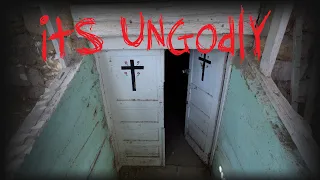 Terrifying DARK Figure In The Witch's Church