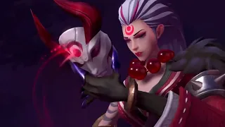 Yasuo, Diana, Jhin, Kennen, Twisted Fate Blood Moon Skin Spotlight - League Of Legends Wild Rift