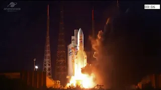 Ariane 5 VA253 (Galaxy 30 , BSAT-4b and MEV-2) liftoff!!