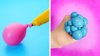 Satisfying Balloon Crafts That You Will Love || DIY Squishy And Pop It