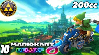 200cc Triforce Hyrule Cup | Mario Kart 8 Deluxe