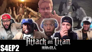 Attack On Titan Season 4 Episode 2 "Midnight Train" REACTION/REVIEW