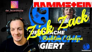 Reaktion auf Rammstein -  Zick Zack - Reaction