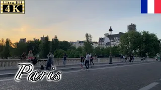 🇫🇷Paris Summer Walk - Île Saint-Louis -【4K 60fps】