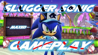 Sonic Forces Speed Battle: Level 16 Slugger Sonic MAXED Gameplay