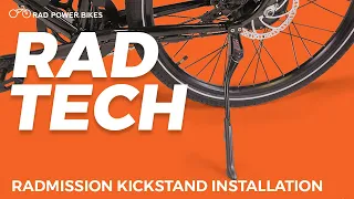 RadMission Kickstand Install | Rad Tech