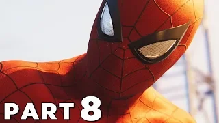 SPIDER-MAN PS4 Walkthrough Gameplay Part 8 - SCARLET SPIDER SUIT (Marvel's Spider-Man)