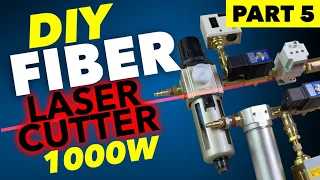 DIY 1000W Fiber Laser Cutter Part 5: Cooling & Gas Assist Systems