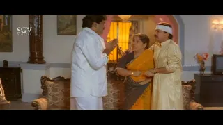 Charanraj Asking Sorry For Dr. Vishnuvardhan | Soorappa Kannada Movie Scene | Ramesh Bhat