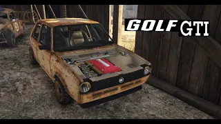 BARN FIND Golf GTi MK1 Restoration (BF Club - GTA V)