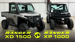 ALL NEW 2024 Polaris Ranger XD 1500 vs 2024 Polaris Ranger XP 1000