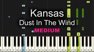 Dust In The Wind Piano - How to Play Kansas Dust In The Wind Piano Tutorial!