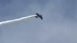 Pitts special muscle bi plane @ southport airshow 2022