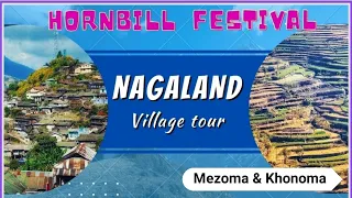 Nagaland Village tour | Stone pulling ceremony | Hornbill Festival Nagaland Part 1| Mezoma | Khonoma