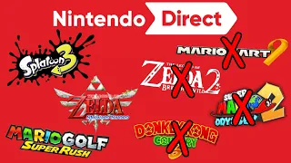 The BIGGEST Problems With Nintendo Directs!!!