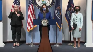 Michigan Gov. Gretchen Whitmer's March 10, 2021, COVID-19 press briefing