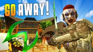 GO AWAY! (Black Ops 3 S&D Funny Moments) Cool Sniper Kills, Rage, Fails! - MatMicMar